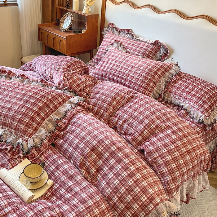 91家纺网 家纺一手货源 找家纺 网红馆（ck家纺） 2025新款高克重牛奶绒床盖系列-米娅 米娅-红