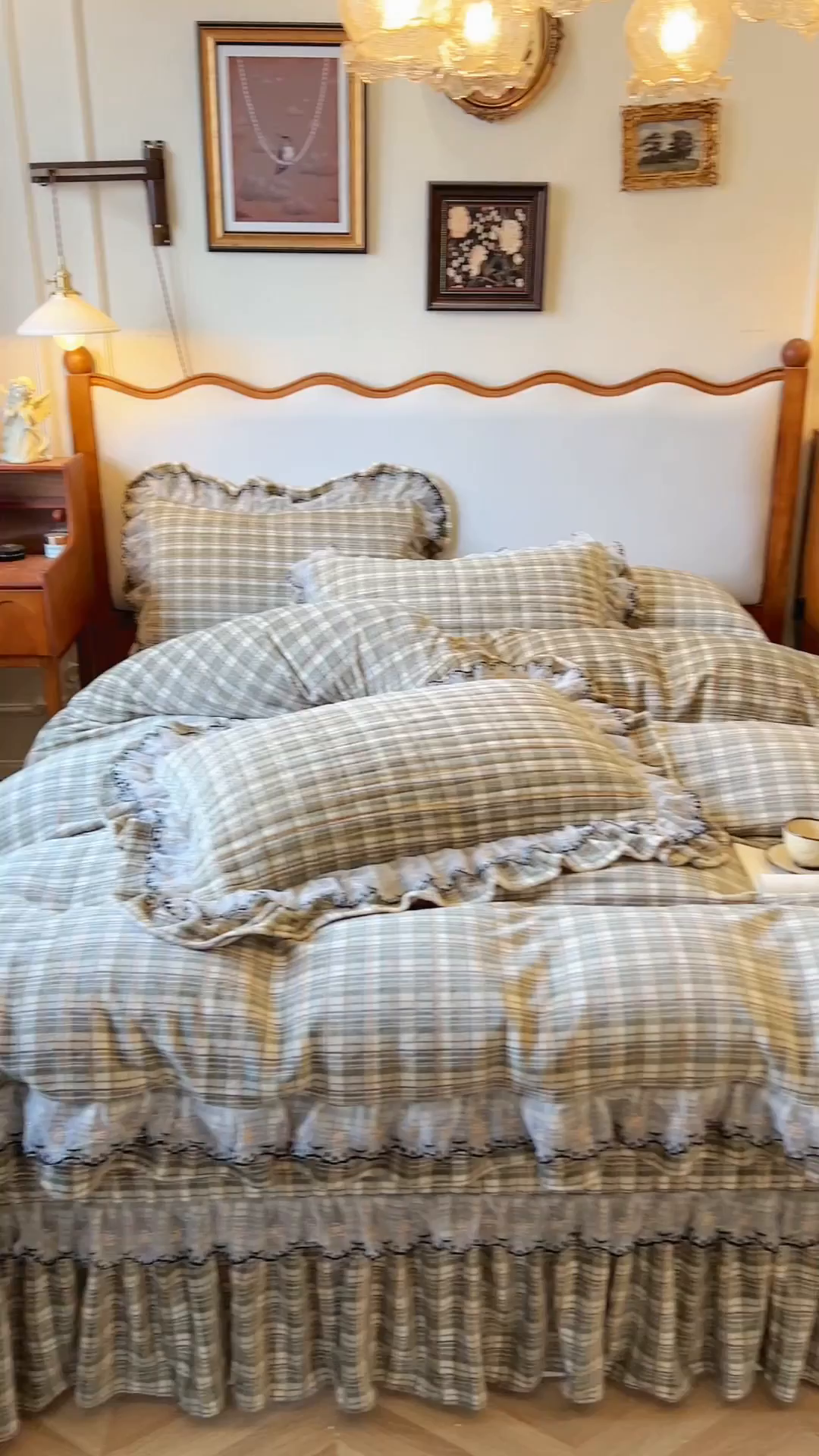 91家纺网 家纺一手货源 找家纺 网红馆（ck家纺） 2025新款高克重牛奶绒床盖系列-米娅 米娅-绿