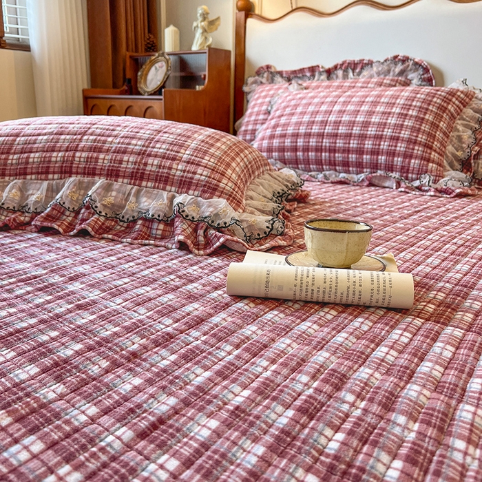 91家纺网 家纺一手货源 找家纺 （总）网红馆（ck家纺） 2025新款高克重牛奶绒床盖系列-米娅