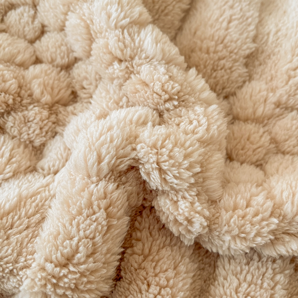 91家纺网 家纺一手货源 找家纺 欧邦 2025新款A类提花云锦绒双面绒单层毯-风铃系列 风铃-驼