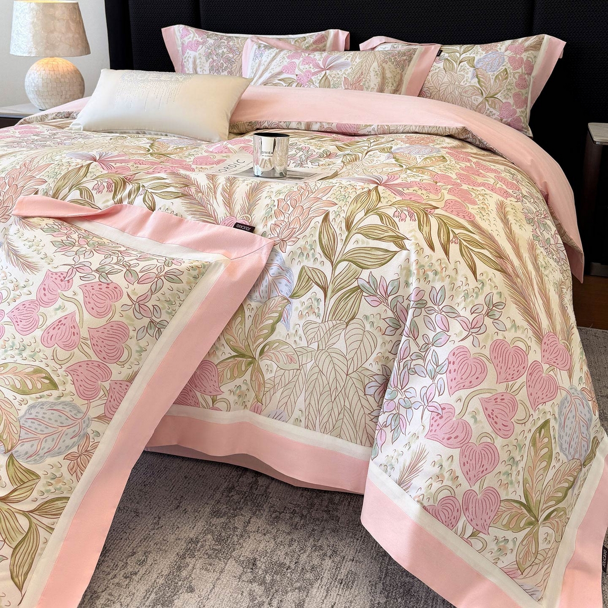 91家纺网 家纺一手货源 找家纺 （总）2025直播爆款A类加厚保暖全棉磨毛四件套纯棉数码印花被套高端床单床笠款裸睡床上用品