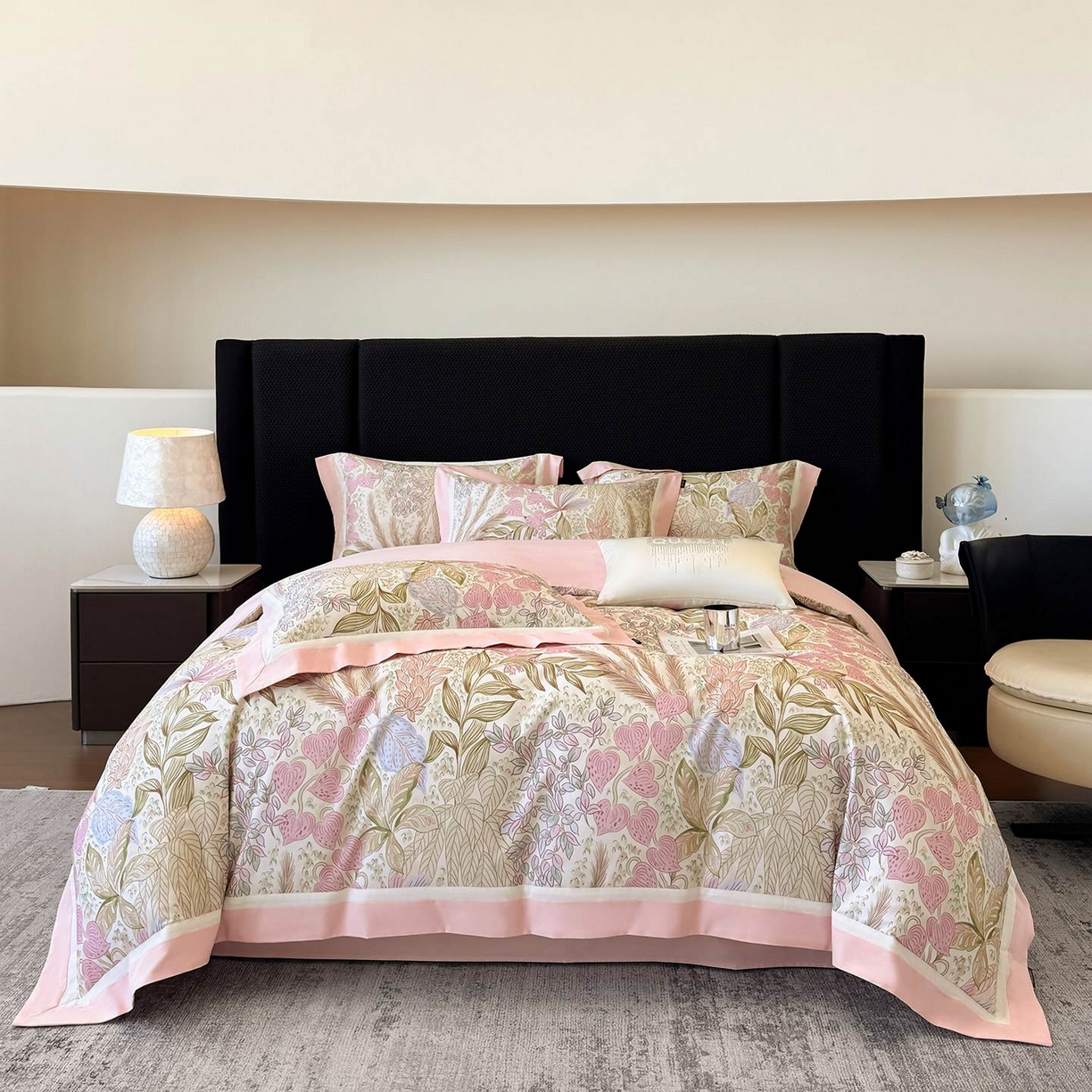 91家纺网 家纺一手货源 找家纺 （总） 2025直播爆款A类加厚保暖全棉磨毛四件套纯棉数码印花被套高端床单床笠款裸睡床上用品