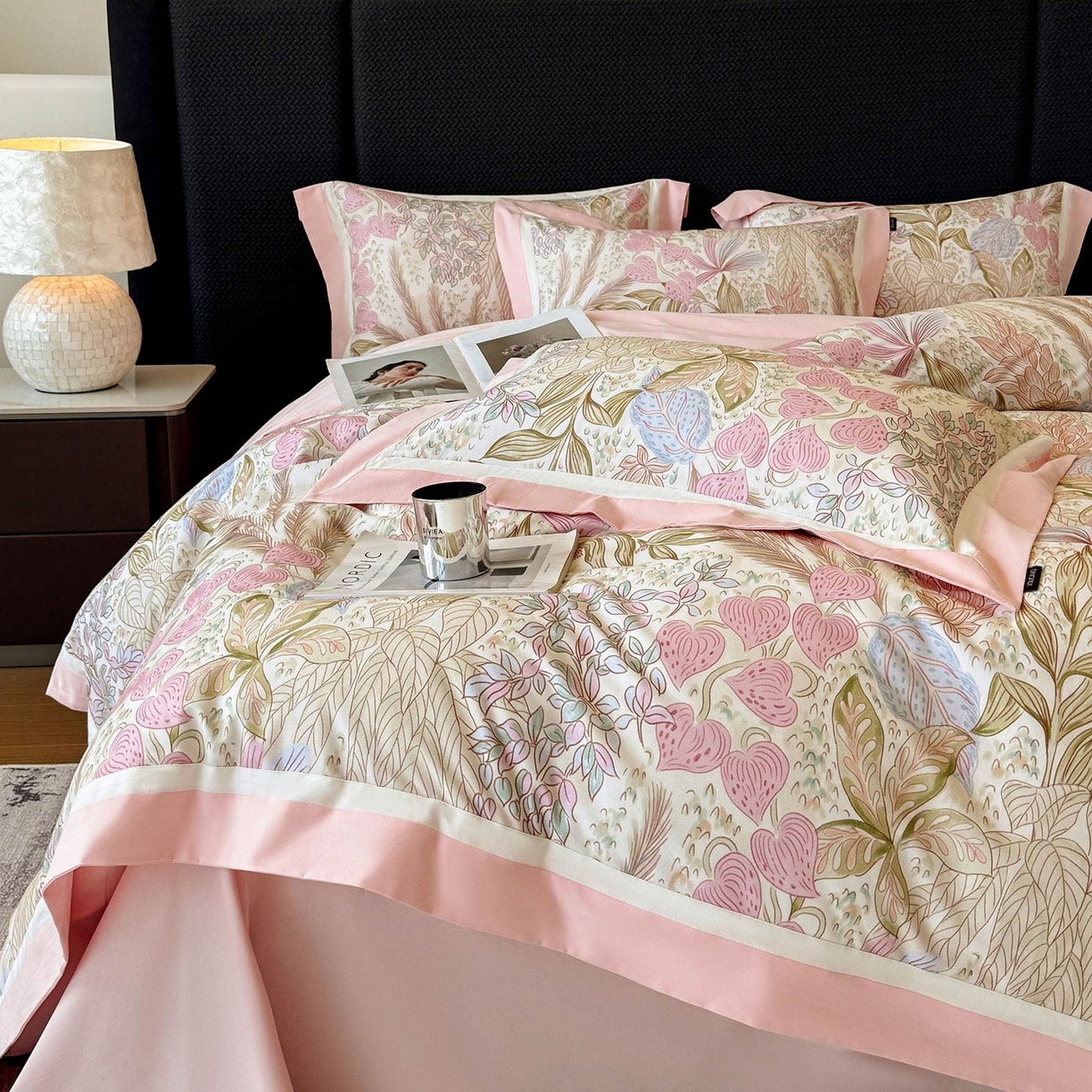 91家纺网 家纺一手货源 找家纺 （总） 2025直播爆款A类加厚保暖全棉磨毛四件套纯棉数码印花被套高端床单床笠款裸睡床上用品