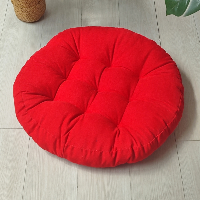 91家纺网 家纺一手货源 找家纺 （总）李帅家居 2025新款大号灯芯绒坐垫圆形蒲团垫子中式红木椅子坐垫古典实木家具沙发太师椅圈椅茶桌座椅垫定制