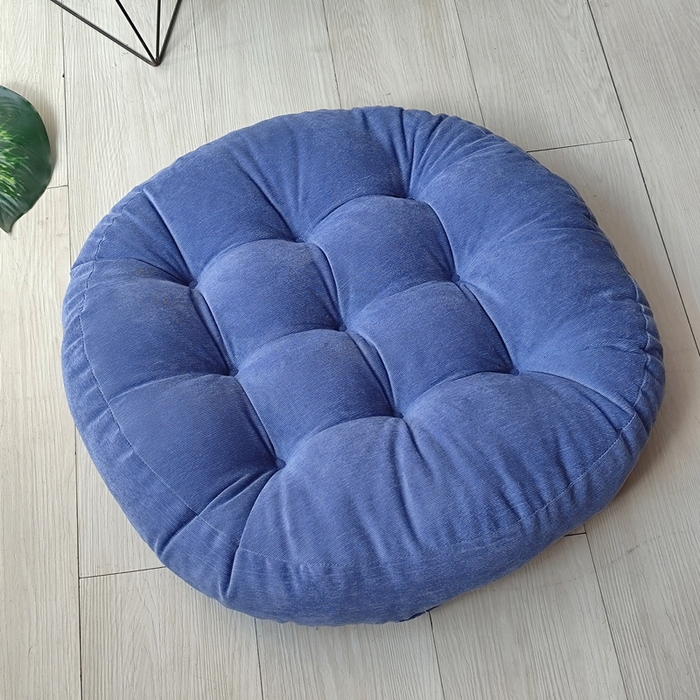 91家纺网 家纺一手货源 找家纺 （总）李帅家居 2025新款大号灯芯绒坐垫圆形蒲团垫子中式红木椅子坐垫古典实木家具沙发太师椅圈椅茶桌座椅垫定制