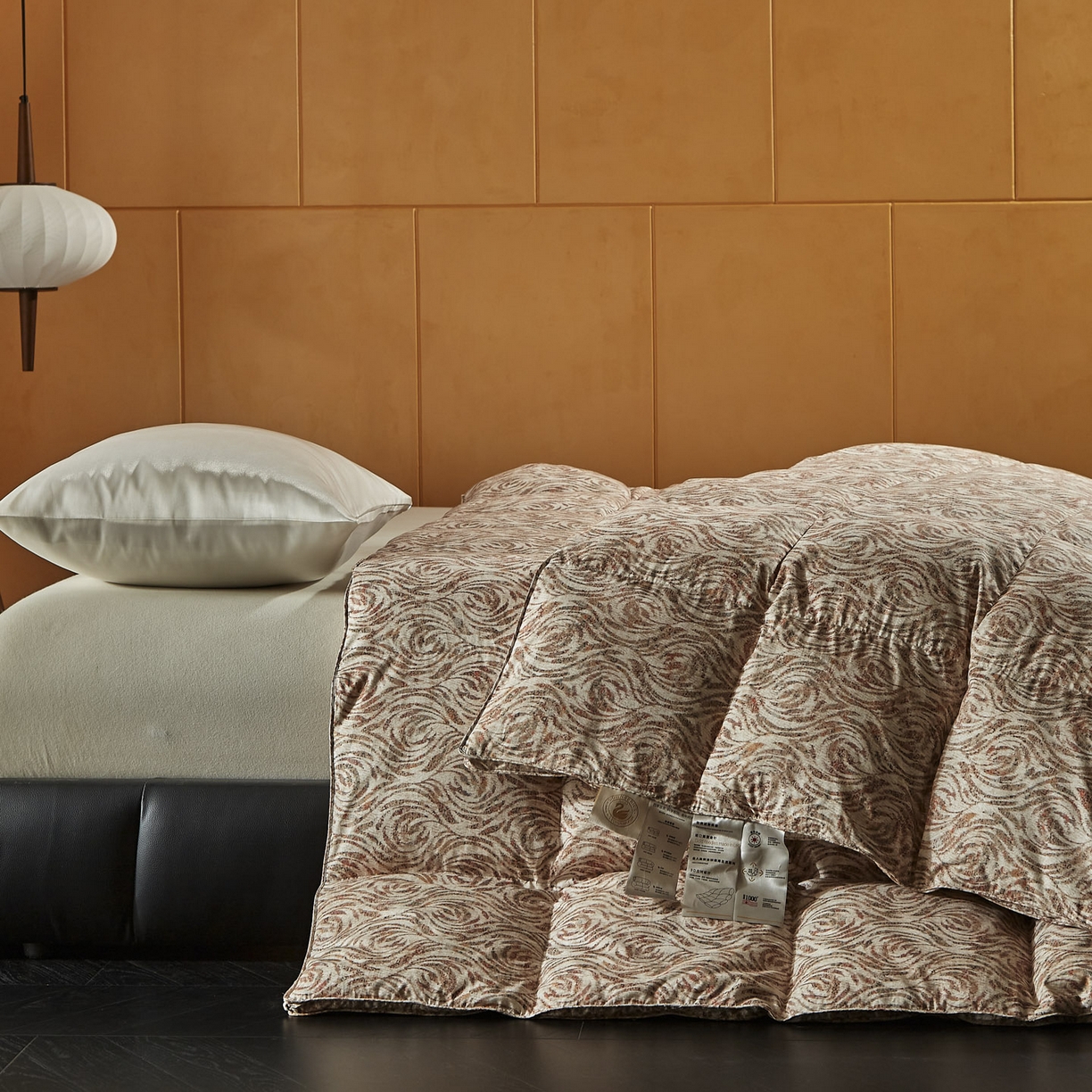 91家纺网 家纺一手货源 找家纺 （总）暖羽屋羽绒馆 2025新款约瑟夫95鹅绒被子绒子95白鹅绒被芯双人加厚冬被2米床春秋被