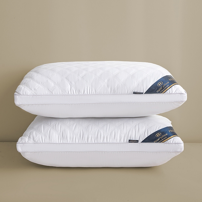 91家纺网 家纺一手货源 找家纺 （总）锦鲤枕芯 2025新款亲肤磨毛高弹羽丝绒枕头酒店枕学生枕头枕芯