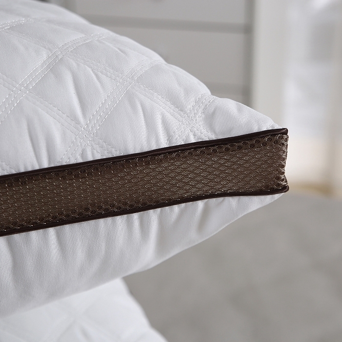 91家纺网 家纺一手货源 找家纺 （总）锦鲤枕芯 2025新款绗缝爆款枕头枕芯