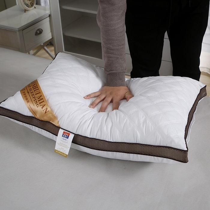 91家纺网 家纺一手货源 找家纺 （总）锦鲤枕芯 2025新款绗缝爆款枕头枕芯