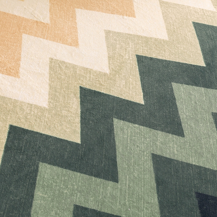 91家纺网 家纺一手货源 找家纺 金盛纺 2025新款高克重牛奶绒印花系列单床单(可定制) 梦境（绿）