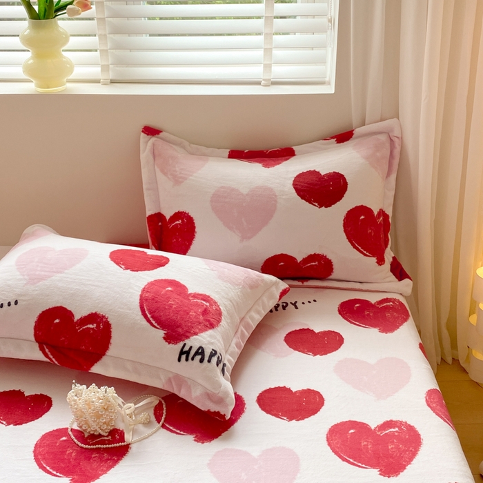 91家纺网 家纺一手货源 找家纺 金盛纺 2025新款高克重牛奶绒印花系列单床单(可定制) 海洋之心