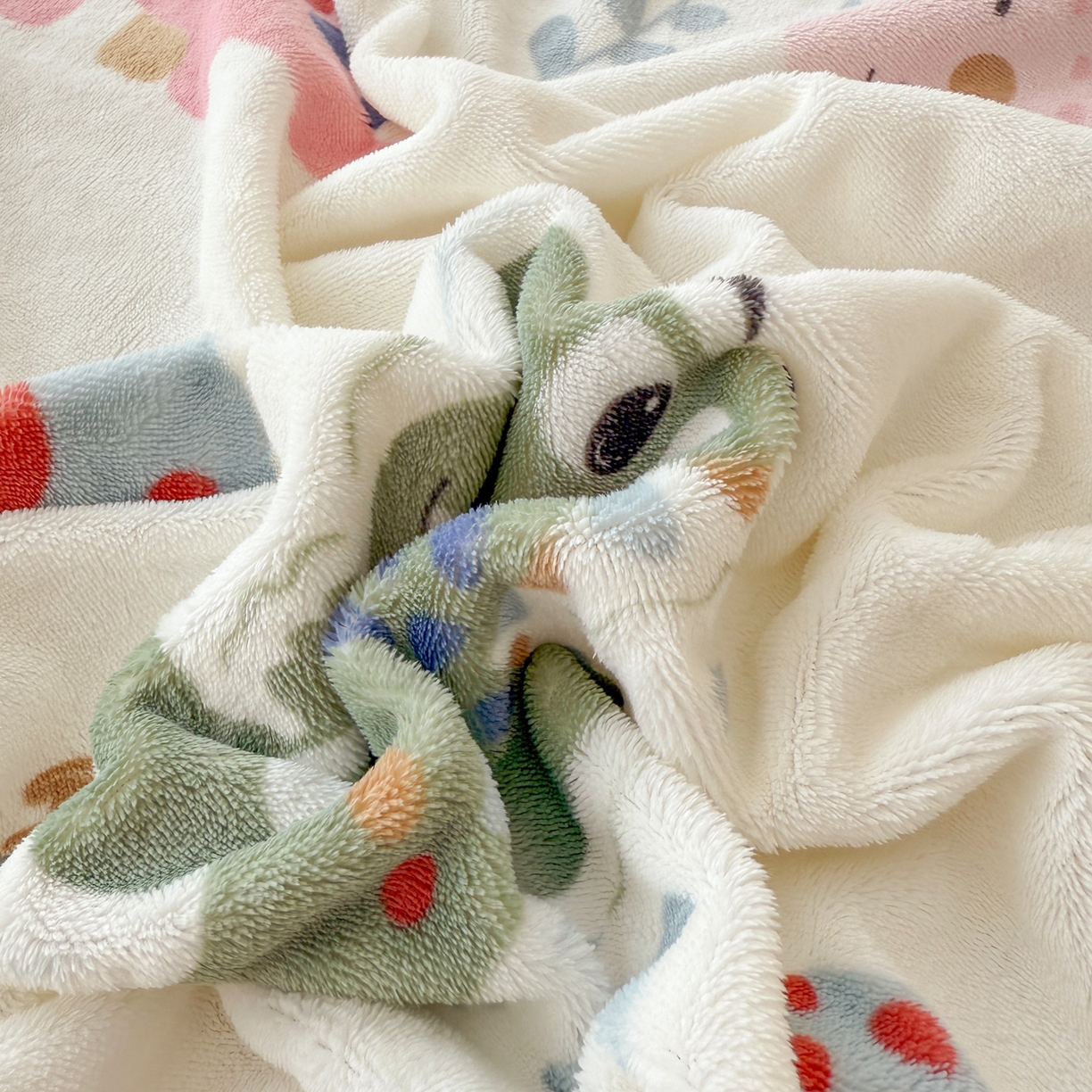 91家纺网 家纺一手货源 找家纺 金盛纺 2025新款高克重牛奶绒印花系列单床单(可定制) 大宝贝