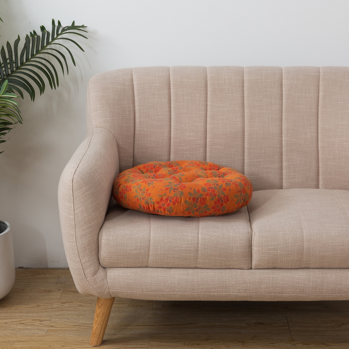 91家纺网 家纺一手货源 找家纺 （总）小欢喜 2025新款全棉双层纱坐垫