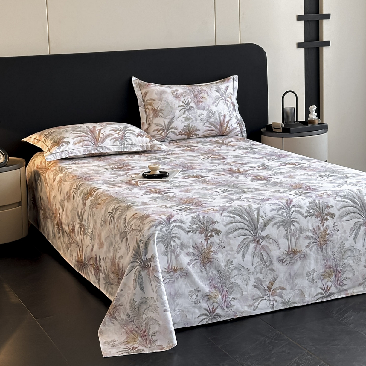 91家纺网 家纺一手货源 找家纺 大柏树 2025新款亲肤舒适全棉纯棉磨单床单 床单单件 椿野集米