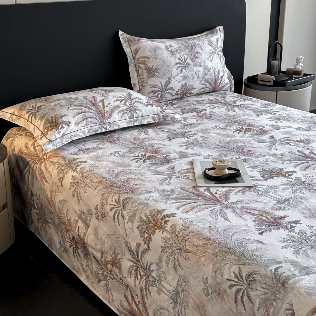 91家纺网 家纺一手货源 找家纺 大柏树 2025新款亲肤舒适全棉纯棉磨单床单 床单单件 椿野集米