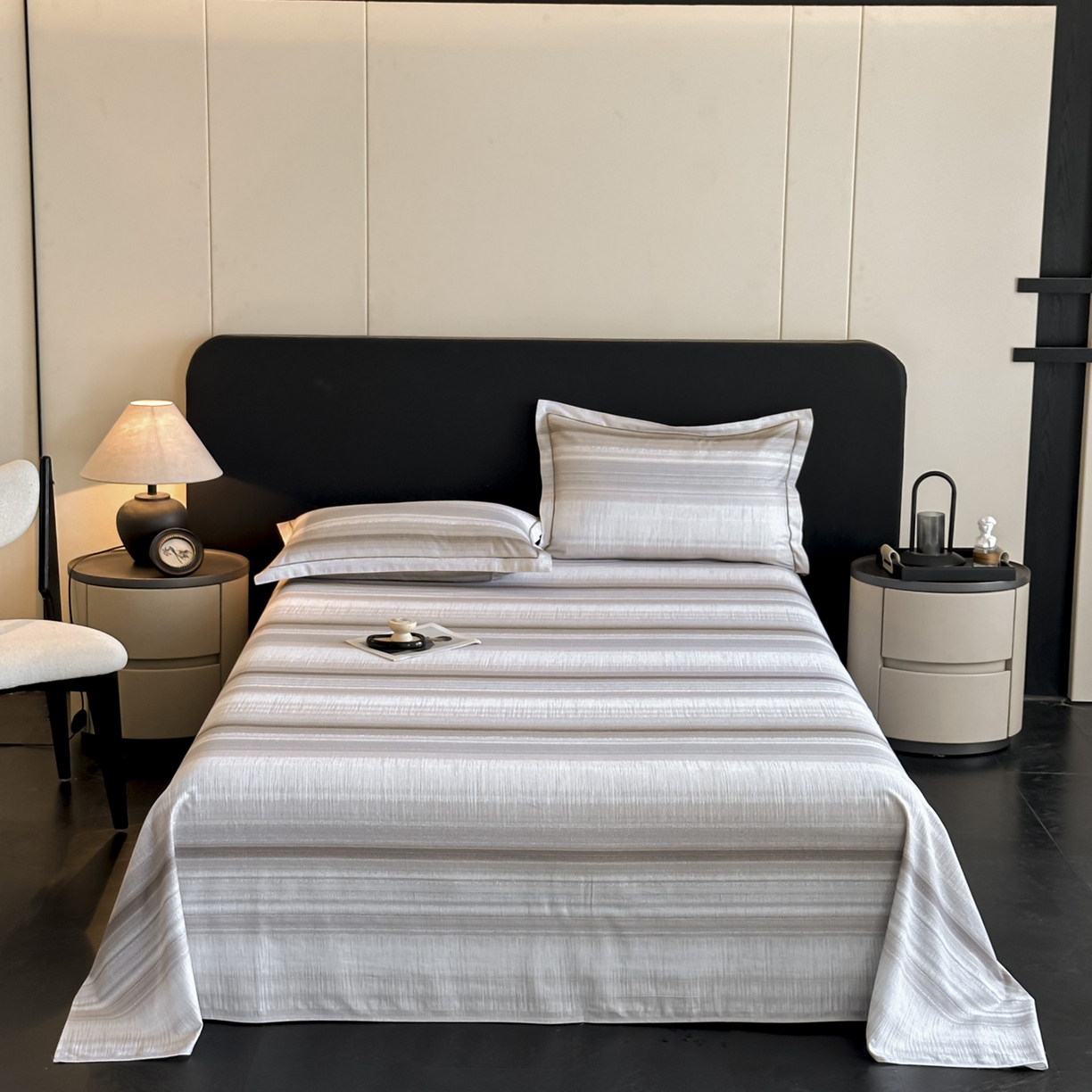 大柏树 2025新款亲肤舒适全棉纯棉磨单床单 床单单件 光遇咖