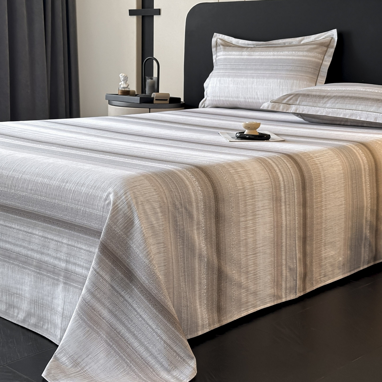 91家纺网 家纺一手货源 找家纺 大柏树 2025新款亲肤舒适全棉纯棉磨单床单 床单单件 光遇咖