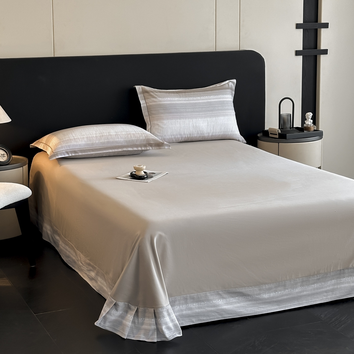 91家纺网 家纺一手货源 找家纺 大柏树 2025新款亲肤舒适全棉纯棉磨单床单 床单单件 光遇咖