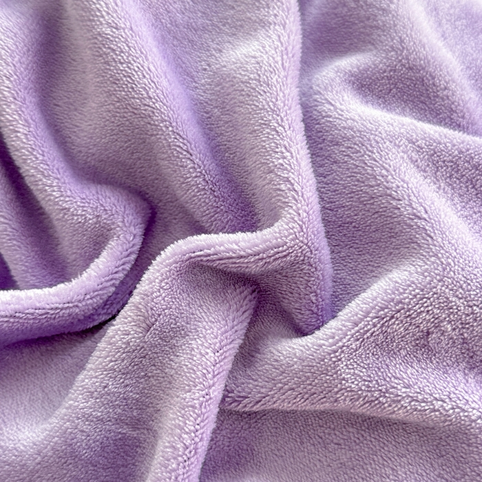 91家纺网 家纺一手货源 找家纺 优家居 2025秋冬高克重牛奶绒床裙纯色蕾丝边花边刺绣法式公主风床罩床盖 香芋紫