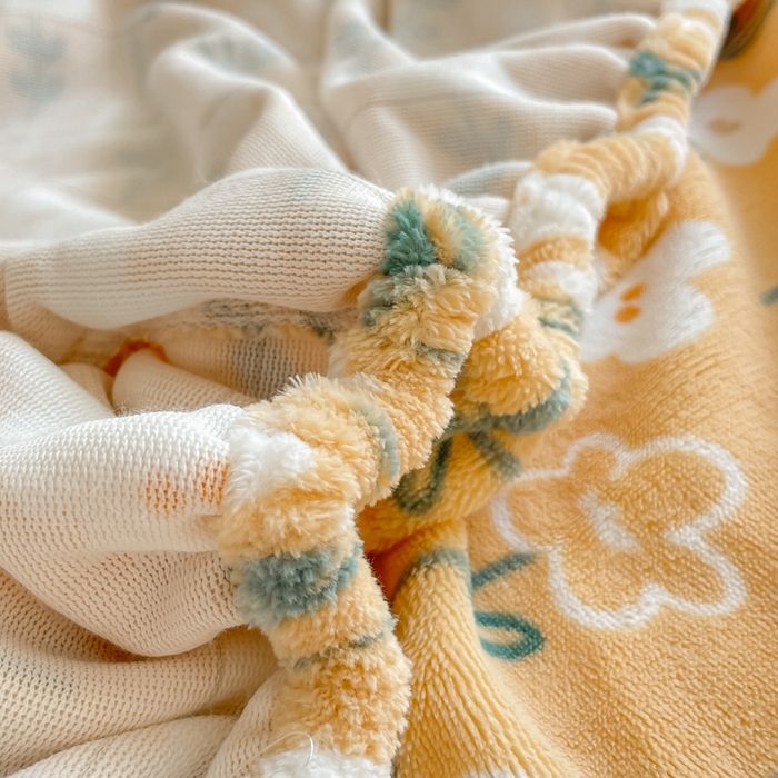 91家纺网 家纺一手货源 找家纺 金盛纺 2025新款高克重牛奶绒印花系列单床笠(可定制) 丽人花都