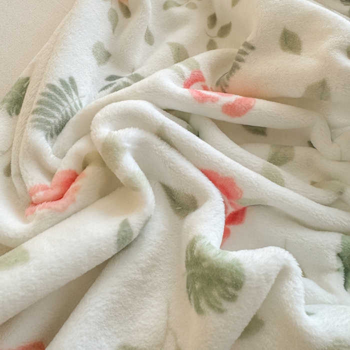 91家纺网 家纺一手货源 找家纺 金盛纺 2025新款高克重牛奶绒印花系列单床笠(可定制) 玫瑰花园