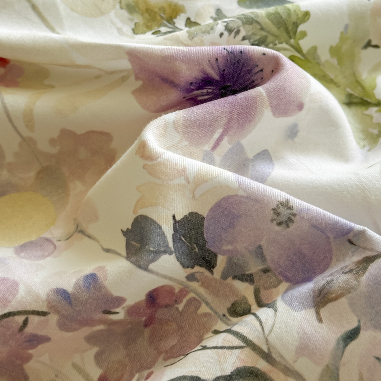 91家纺网 家纺一手货源 找家纺 大柏树 2025新款亲肤舒适全棉纯棉磨单床笠 床笠单件 花笺集米白