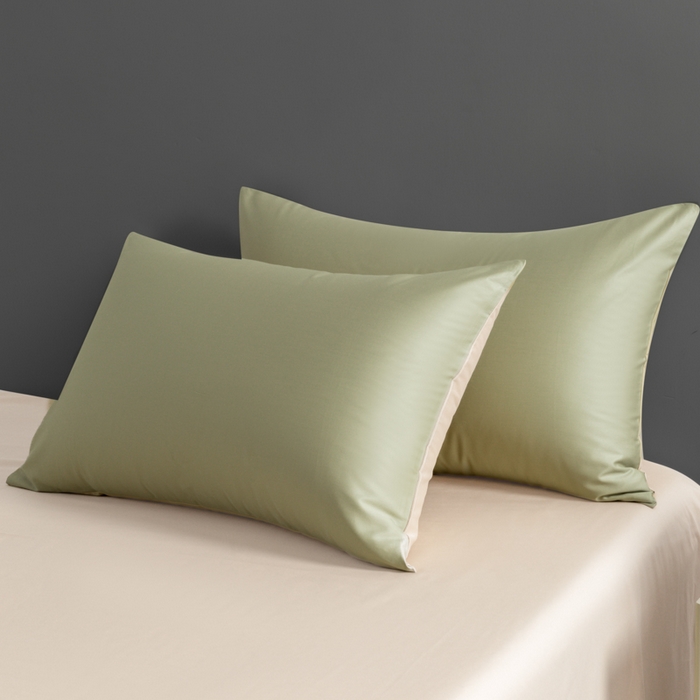 91家纺网 家纺一手货源 找家纺 （总）栩裕纺织 2025新款50S长绒棉经典双拼四件套-孚星