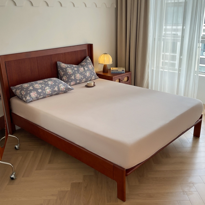 91家纺网 家纺一手货源 找家纺 （总）典曼家纺 2025新款A类母婴级抗菌有氧双层纱亲肤小清新印花三件套四件套