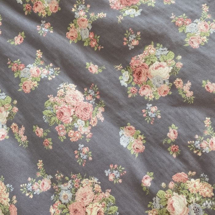 91家纺网 家纺一手货源 找家纺 （总）典曼家纺 2025新款A类母婴级抗菌有氧双层纱亲肤小清新印花三件套四件套