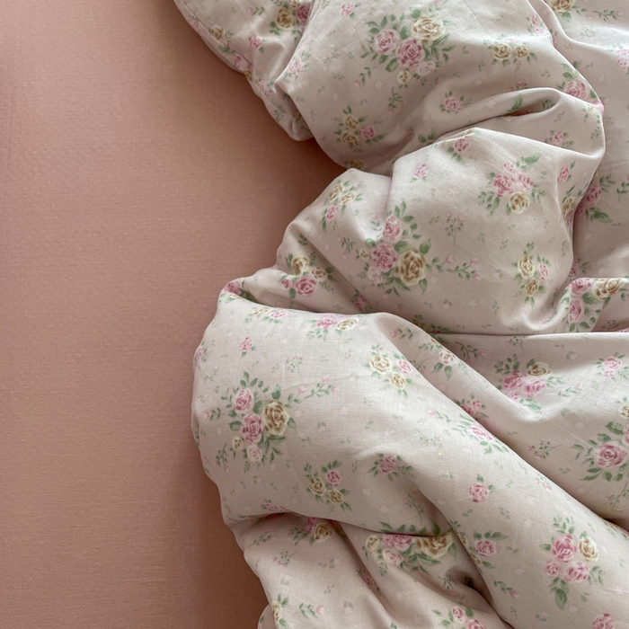 91家纺网 家纺一手货源 找家纺 （总）典曼家纺 2025新款A类母婴级抗菌有氧双层纱亲肤小清新印花三件套四件套