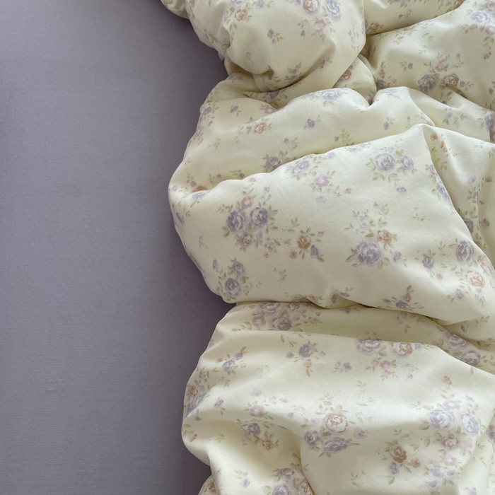 91家纺网 家纺一手货源 找家纺 （总）典曼家纺 2025新款A类母婴级抗菌有氧双层纱亲肤小清新印花三件套四件套