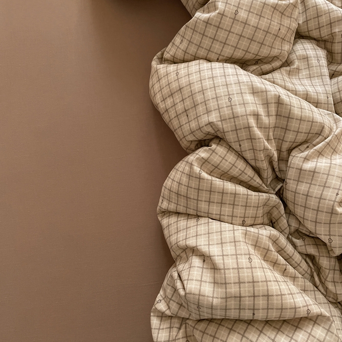 91家纺网 家纺一手货源 找家纺 （总）典曼家纺 2025新款A类母婴级抗菌有氧双层纱亲肤小清新印花三件套四件套