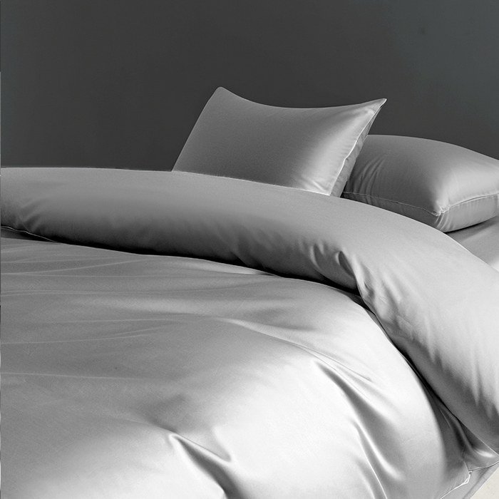 91家纺网 家纺一手货源 找家纺 栩裕纺织 2025新款长绒棉经典双拼四件套-孚星 孚星-星辰灰