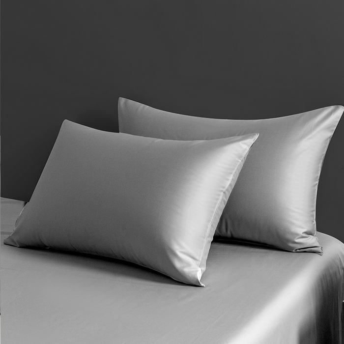 91家纺网 家纺一手货源 找家纺 栩裕纺织 2025新款长绒棉经典双拼四件套-孚星 孚星-星辰灰