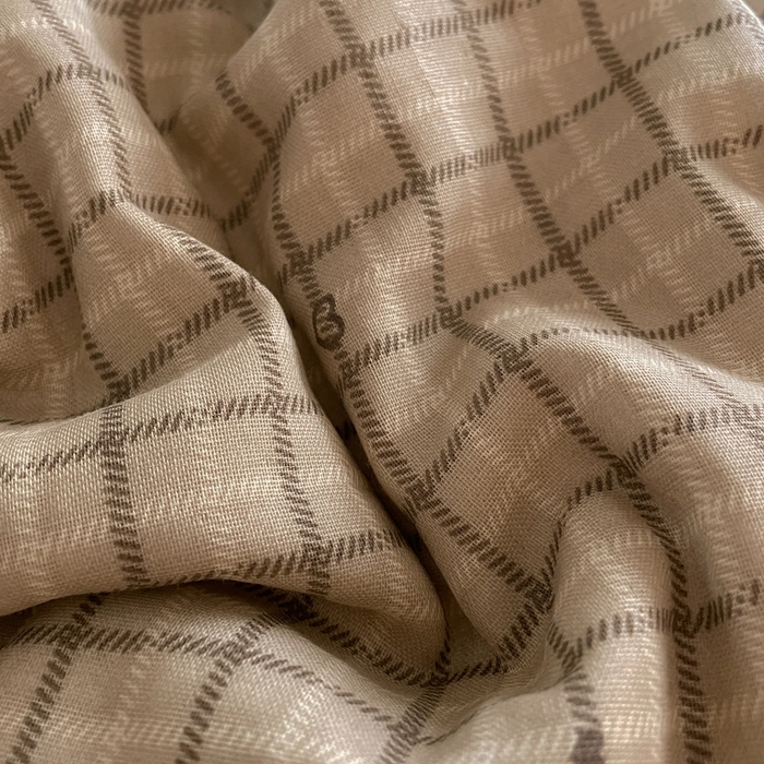 91家纺网 家纺一手货源 找家纺 典曼家纺 2025新款A类母婴级抗菌有氧双层纱亲肤小清新印花三件套四件套 可心咖