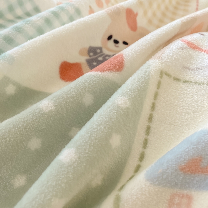 91家纺网 家纺一手货源 找家纺 （总）红日子纺织品 2025新款高克重牛奶绒印花四件套