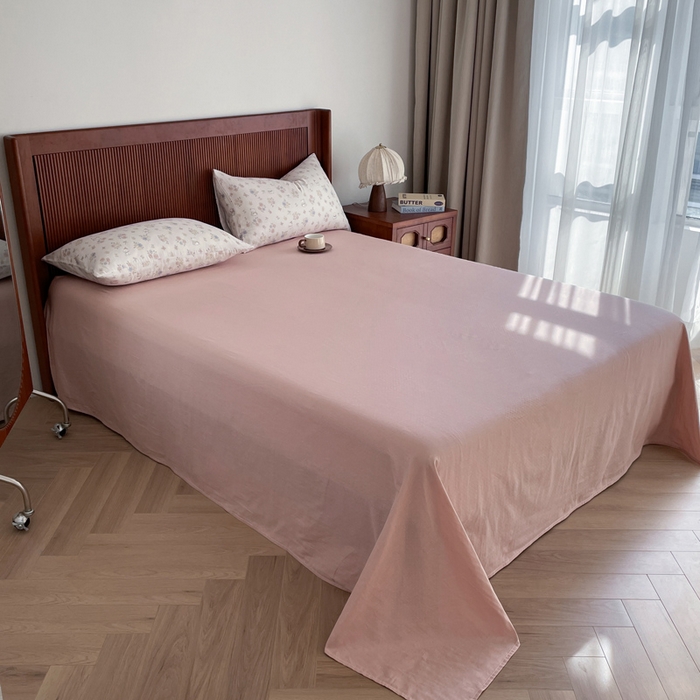 91家纺网 家纺一手货源 找家纺 典曼家纺 2025新款A类母婴级抗菌有氧双层纱亲肤小清新印花三件套四件套 萌宠乐园