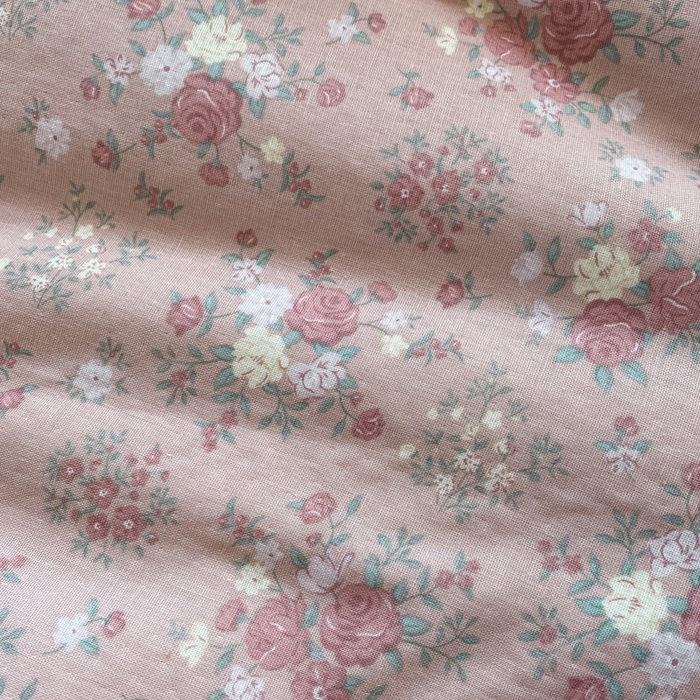 91家纺网 家纺一手货源 找家纺 典曼家纺 2025新款A类母婴级抗菌有氧双层纱亲肤小清新印花三件套四件套 蔷薇花园