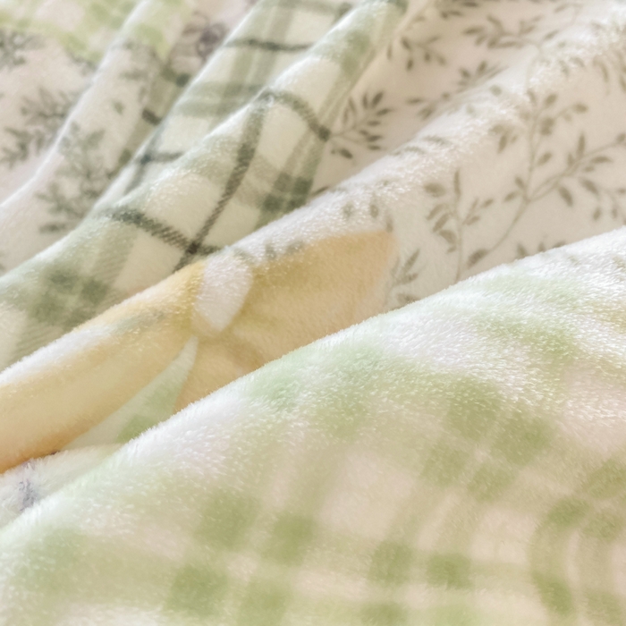 91家纺网 家纺一手货源 找家纺 红日子纺织品 2025新款高克重牛奶绒印花四件套 德尔慧