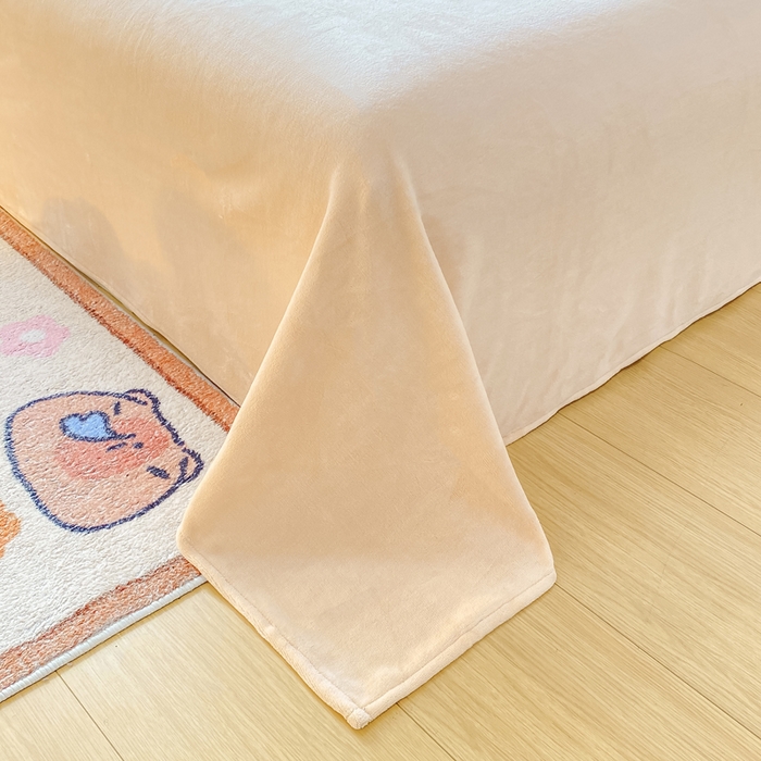 91家纺网 家纺一手货源 找家纺 红日子纺织品 2025新款高克重牛奶绒印花四件套 卡皮巴拉