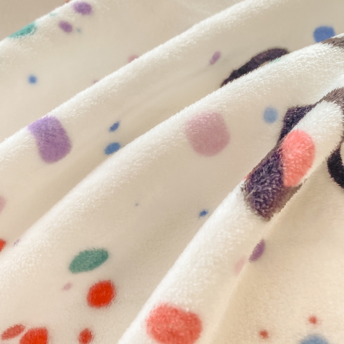 91家纺网 家纺一手货源 找家纺 红日子纺织品 2025新款高克重牛奶绒印花四件套 腊肠狗