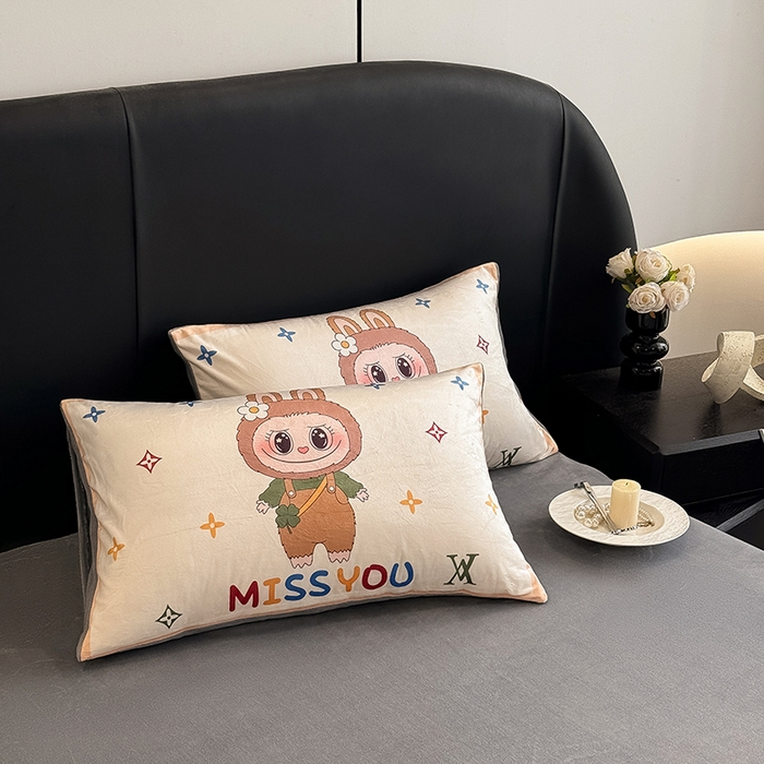 91家纺网 家纺一手货源 找家纺 （总）色鬼布艺高端家居主号 2025秋冬新款宝宝绒牛奶绒四件套提供买家秀