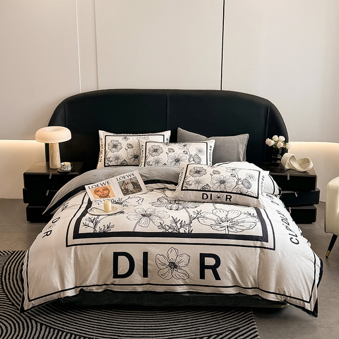 色鬼布艺高端家居主号 2025秋冬新款宝宝绒牛奶绒四件套提供买家秀 迪欧