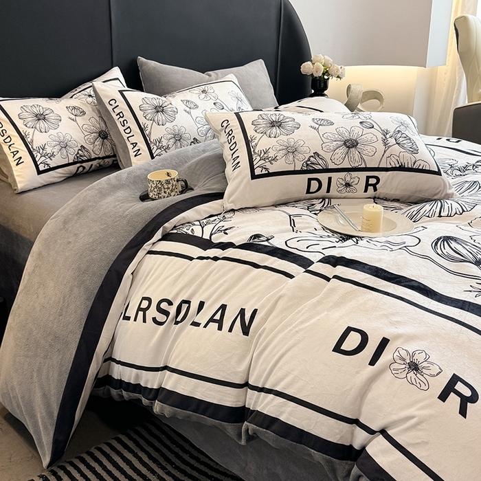 91家纺网 家纺一手货源 找家纺 色鬼布艺高端家居主号 2025秋冬新款宝宝绒牛奶绒四件套提供买家秀 迪欧