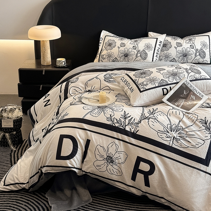 91家纺网 家纺一手货源 找家纺 色鬼布艺高端家居主号 2025秋冬新款宝宝绒牛奶绒四件套提供买家秀 迪欧