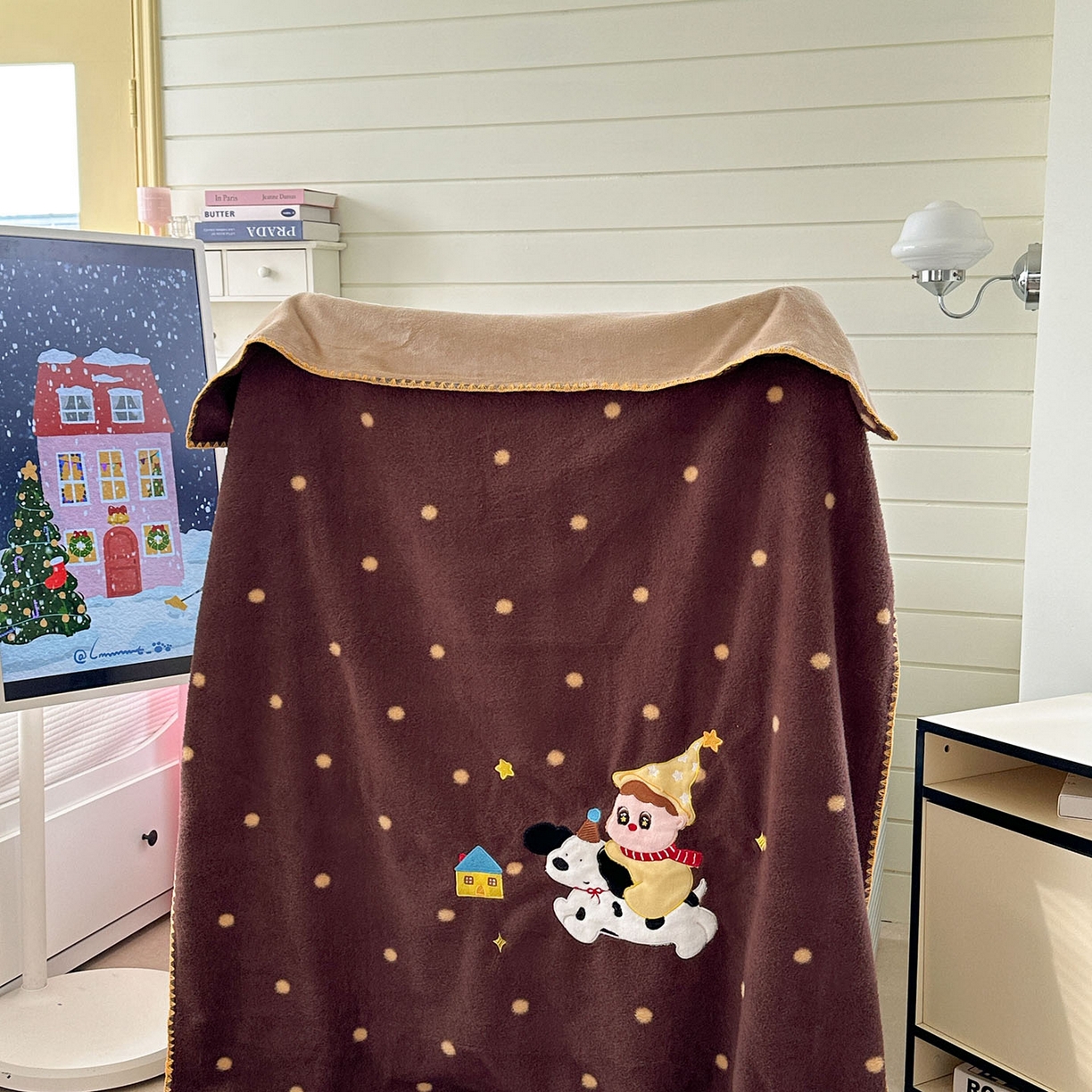 （总）柚子YOUTH 2025新款牛奶绒羊绒多功能毯毯子