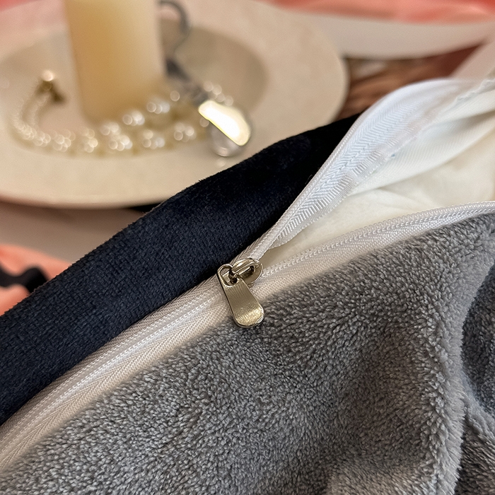 91家纺网 家纺一手货源 找家纺 色鬼布艺高端家居主号 2025秋冬新款宝宝绒牛奶绒四件套提供买家秀 粉黛佳人