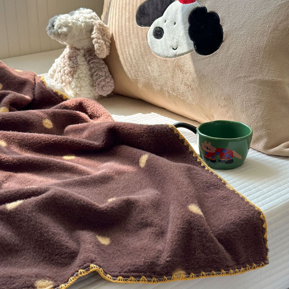 91家纺网 家纺一手货源 找家纺 （总）柚子YOUTH 2025新款牛奶绒羊绒多功能毯毯子