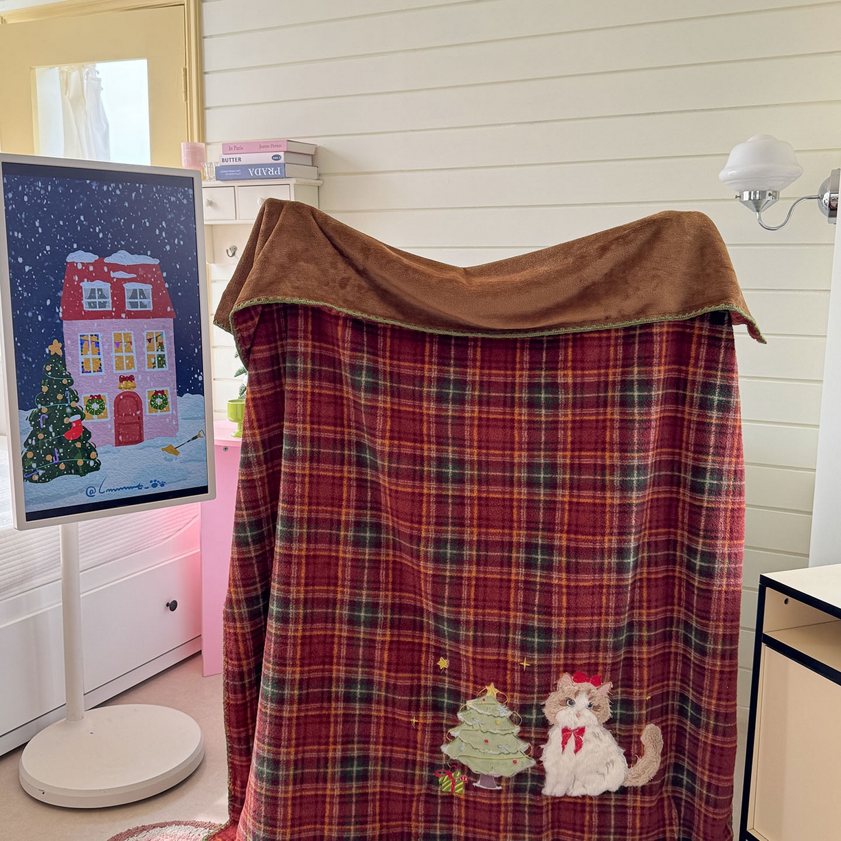 91家纺网 家纺一手货源 找家纺 （总）柚子YOUTH 2025新款牛奶绒羊绒多功能毯毯子