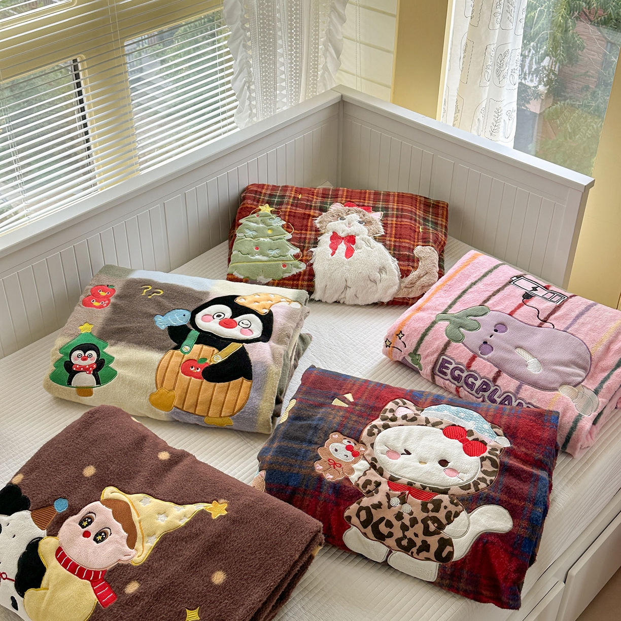 91家纺网 家纺一手货源 找家纺 （总）柚子YOUTH 2025新款牛奶绒羊绒多功能毯毯子